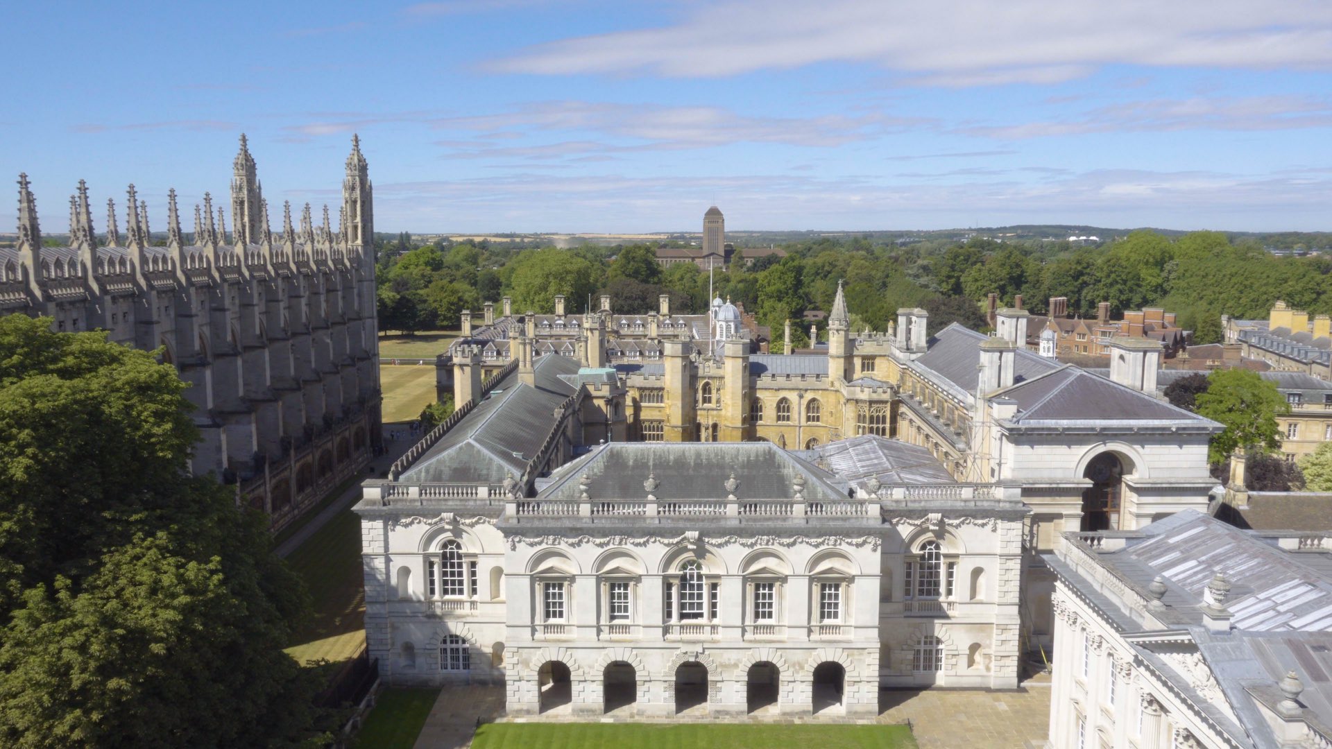 One of our video production shots from St Mary's in Cambridge